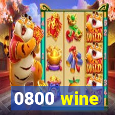 0800 wine